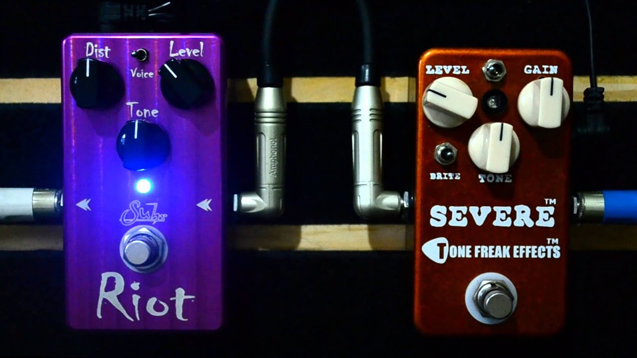Suhr Riot x Tone Freak Severe