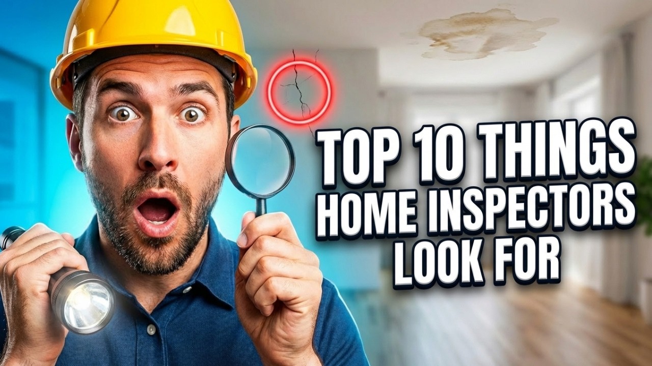 Top 10 Things Home Inspectors Look For (What Smart Buyers Notice First)