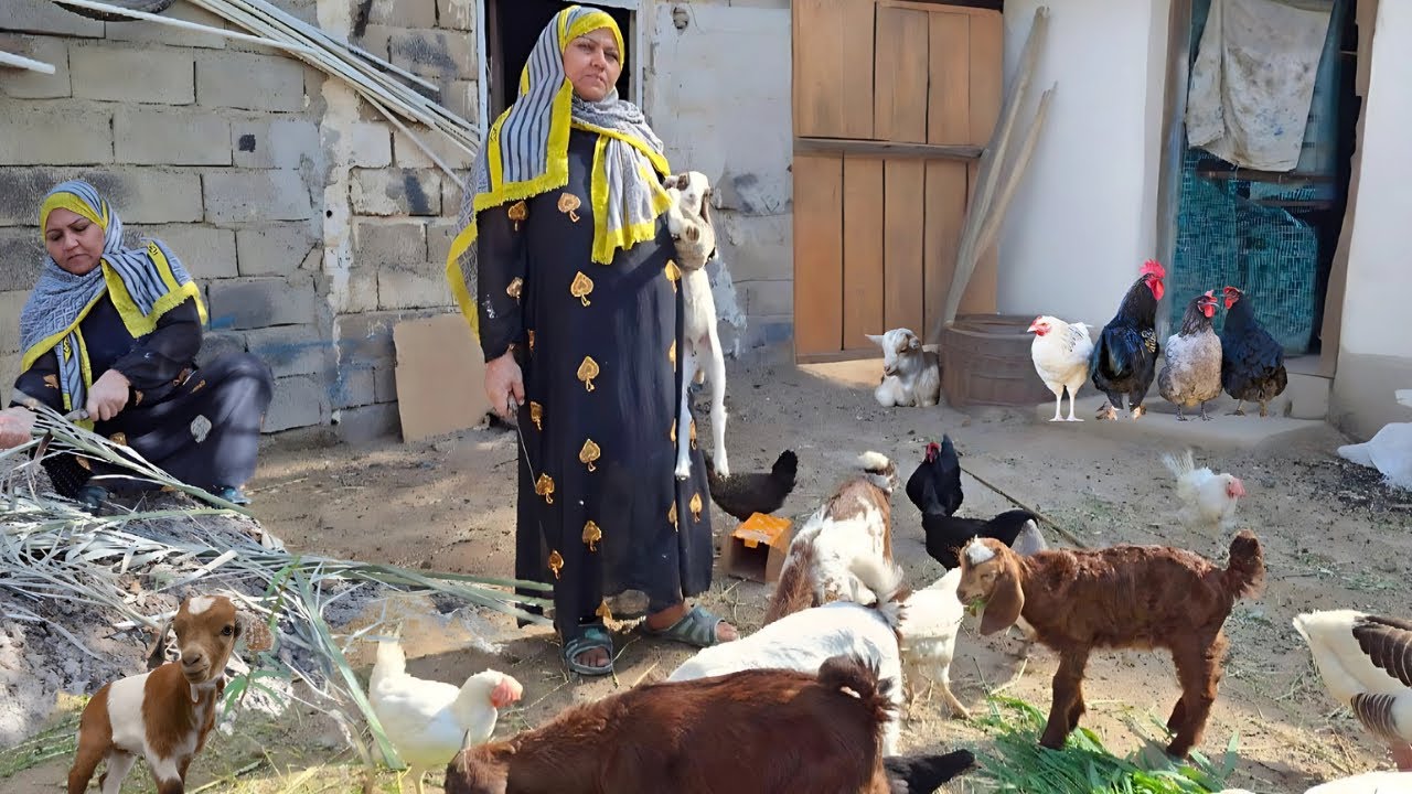 Village Life in Southern IRAN : Amazing Nomadic Lifestyle by Alone Women
