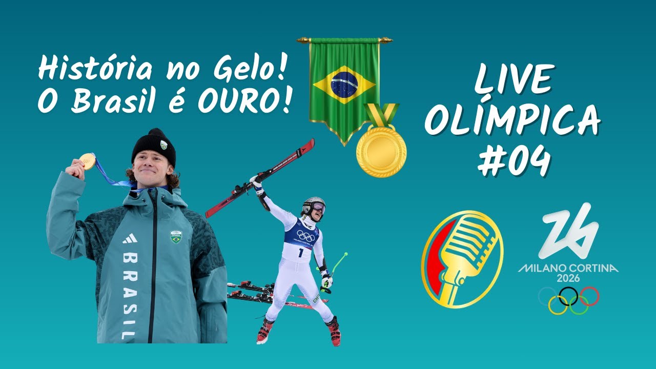 [AO VIVO] BRASIL FAZ HISTÓRIA NO GELO E LUCAS PINHEIRO É OURO! | LIVE OLÍMPICA #04 | Esportices