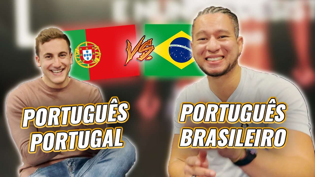 Português de PORTUGAL vs BRASIL - Diferença das palavras