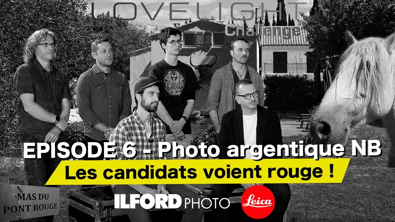 S1E6 - Lovelight Challenge Photo argentique en noir et blanc en Camargue