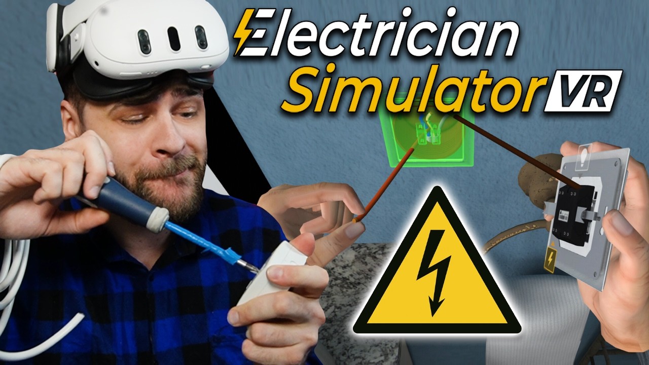 Symulator pracy elektryka na VR - Electrician Simulator VR