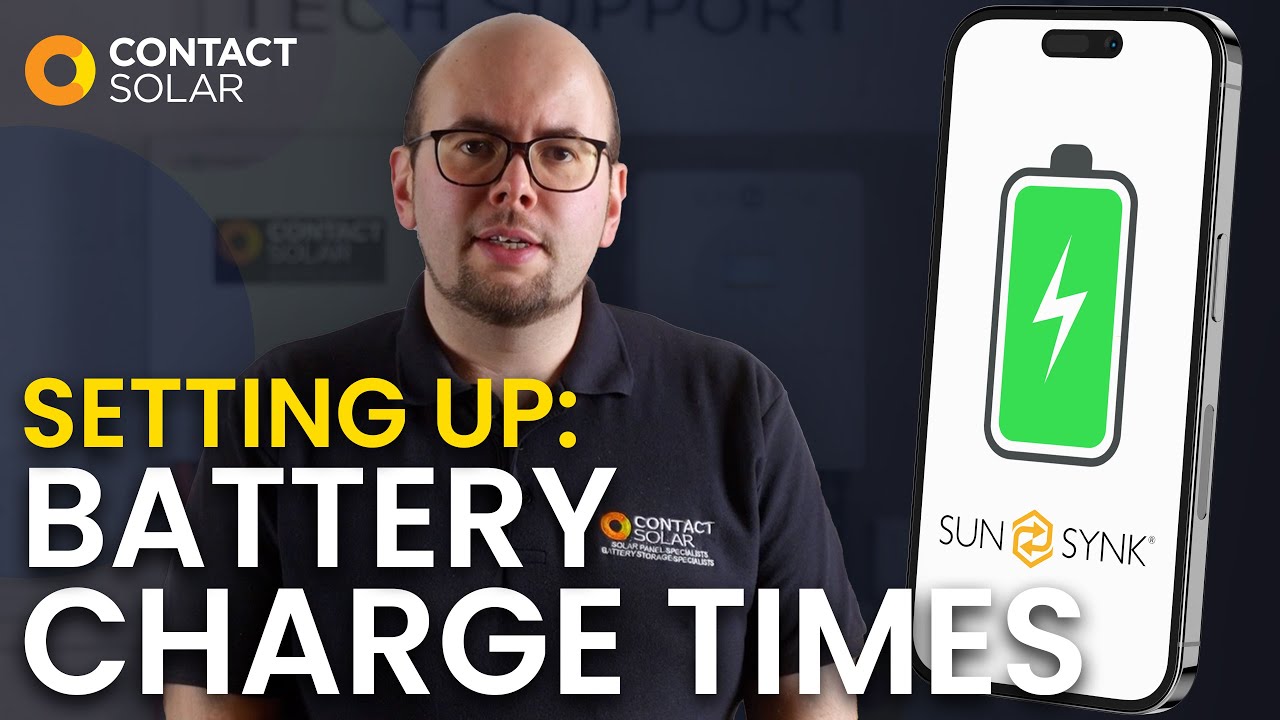 SunSynk - Set Battery Charge Times