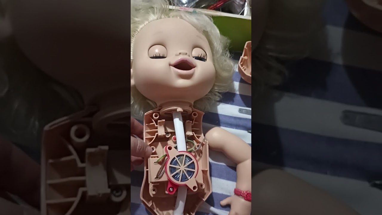 boneca baby Alive ,lindo bebê pra consertar ...