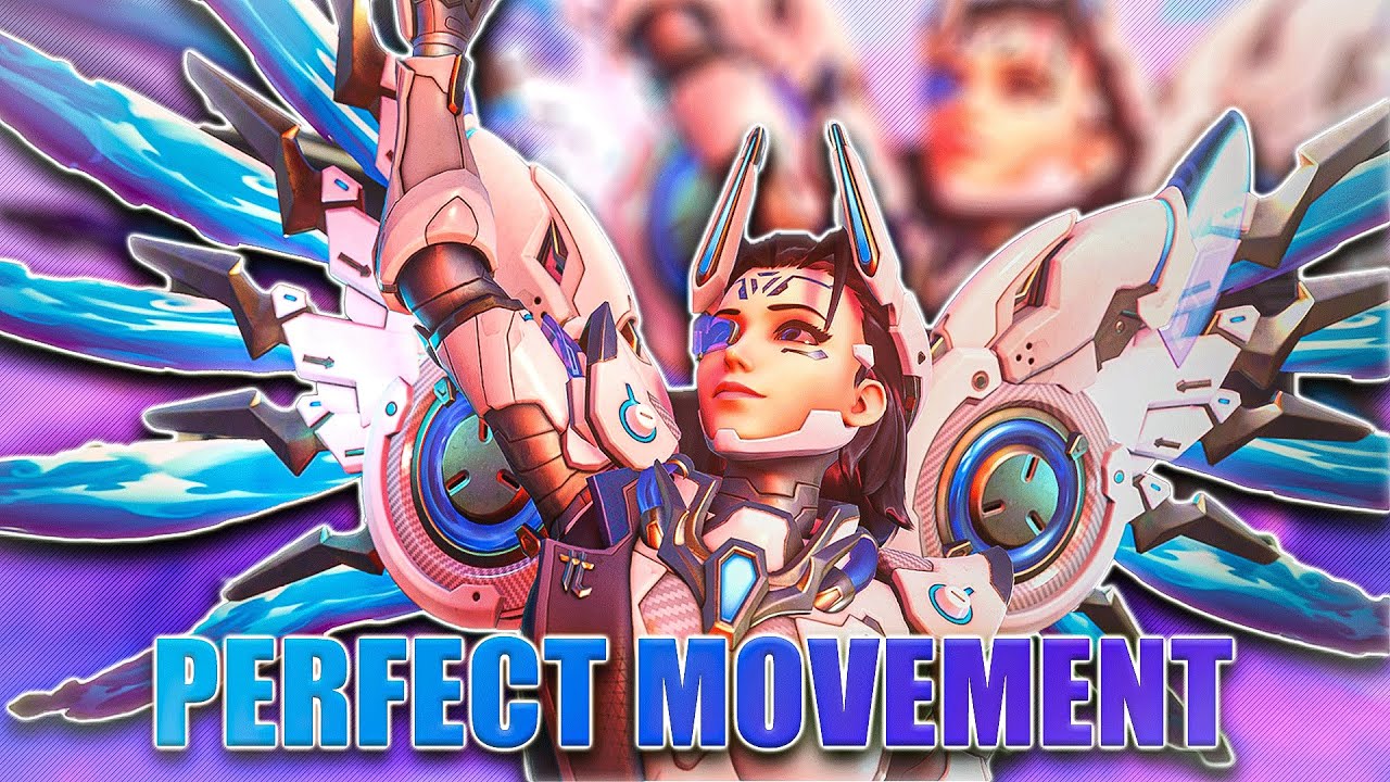 PERFECT MERCY MOVEMENT 💙ZERO DEATHS 🤍 Level 100 Mercy Main ✨ || Overwatch 2