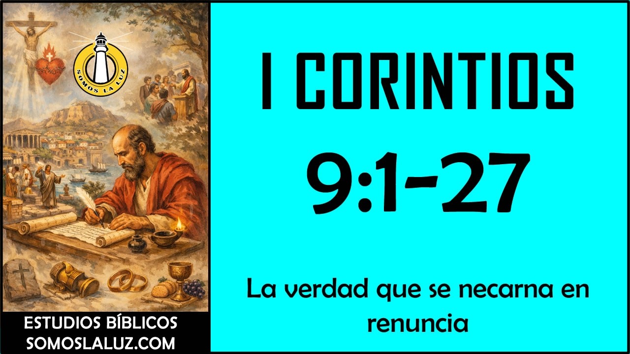 1 Corintios 9:1-27 La veradad que se encarna en renuncia