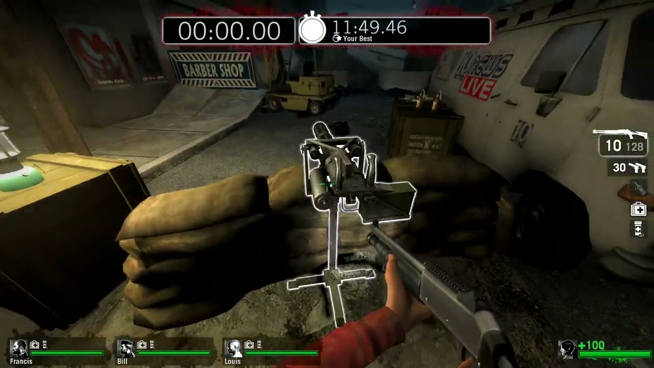 l4d1 minigun jump glitch