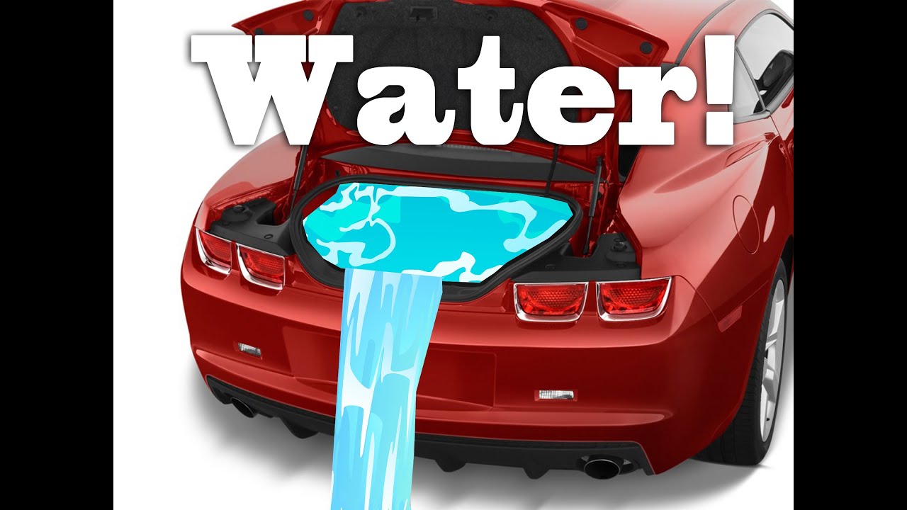 Why do I have water in the trunk of my 2012 Chevy Camaro 5th gen