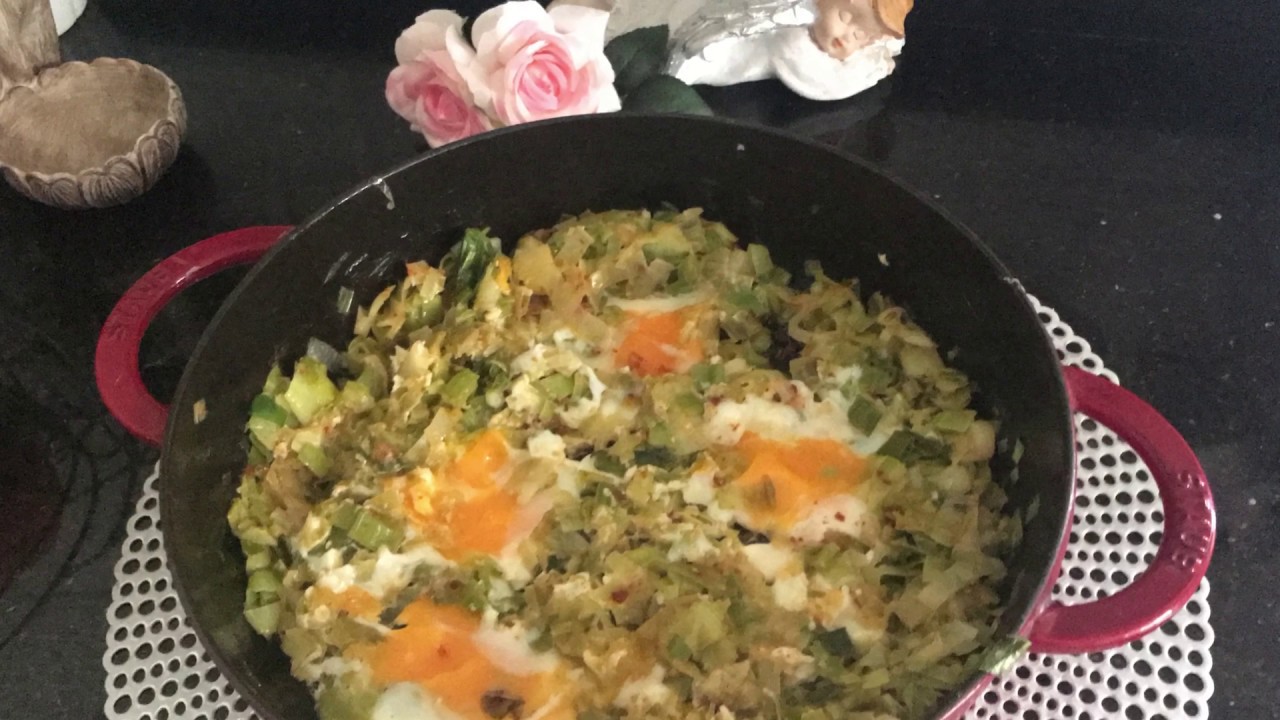 YUMURTALI PIRASA KAVURMASI TARİFİ/ PIRASA KAVURMASI NASIL YAPILIR/? PIRASA YEMEĞİ/YEMEK ADASI