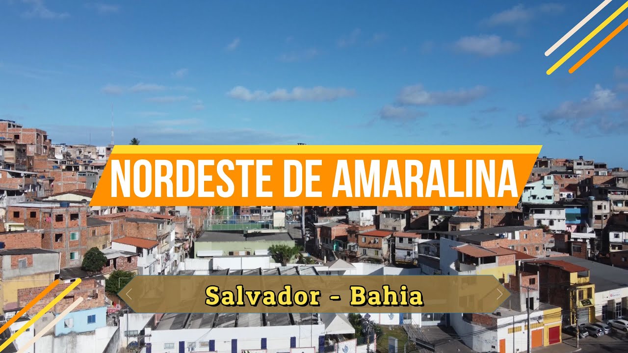 Sobrevoando com o Drone DJI Mavic Air 3, o Nordeste de Amaralina, Salvador - Bahia.