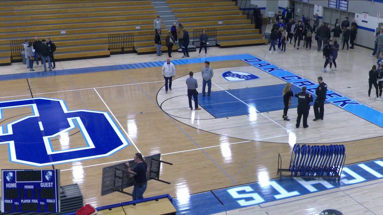 Oak Creek High vs Franklin High School Boys' Varsity Basketball
