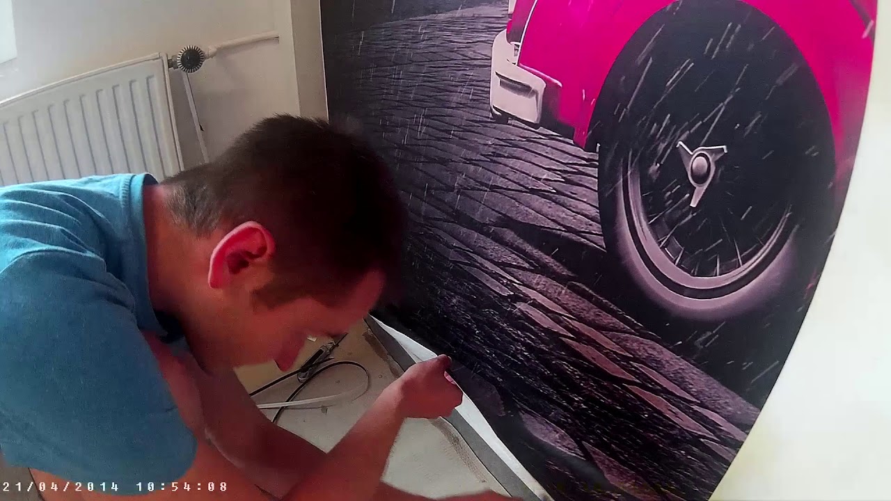 Jak przykleić / położyć fototapetę / tapetę - Montaż fototapety / tapety - how to hang wallpaper ?