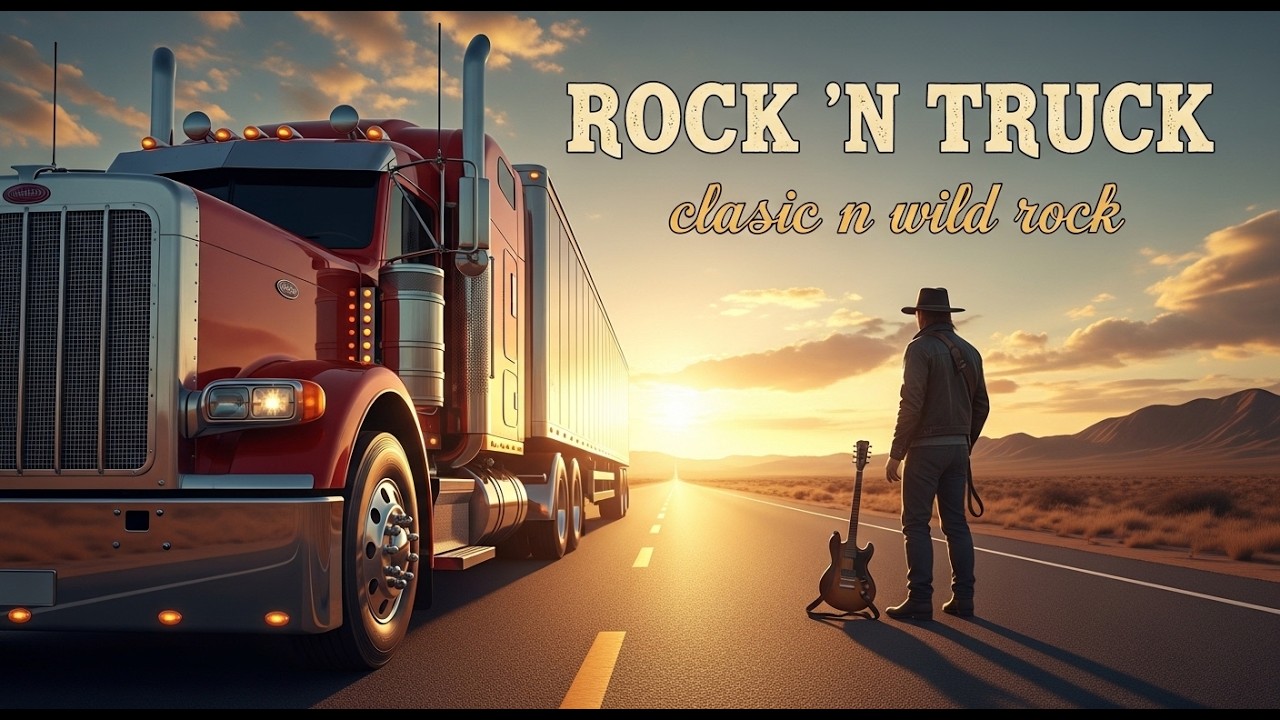 Rock N Truck Music 🚛 Wild Rock for Long Highway Drives