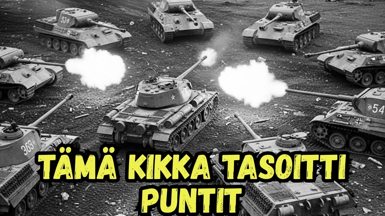 Kun 6 Saksalaista Konetta Piiritti Yhden IS-2:n — Tämä Yksityiskohta Ratkaisi Taistelun Sekunneissa