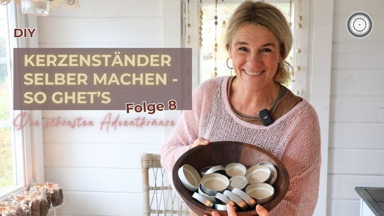 DIY - Deckel wird zu Kerzenständer - DIE GENIALSTEN KERZENSTÄNDER EVER