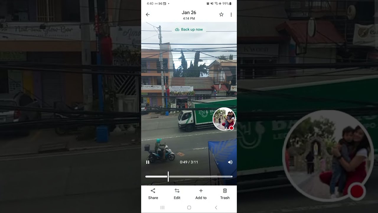 ccTV panglibang na tanawin sa aming area
