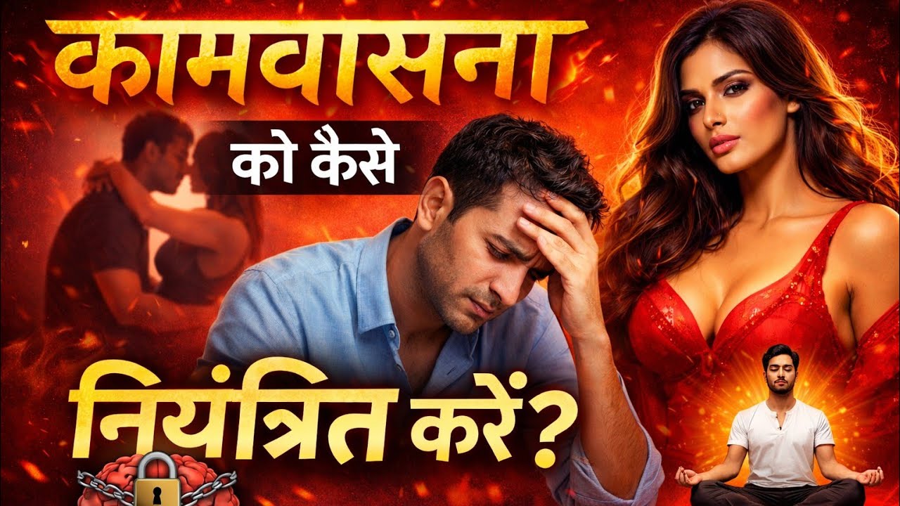 अगर मन में कामवासना बढ़ रही है तो ये सुनो | How To Control Sexual Desire? Krishna’s Powerful Advice