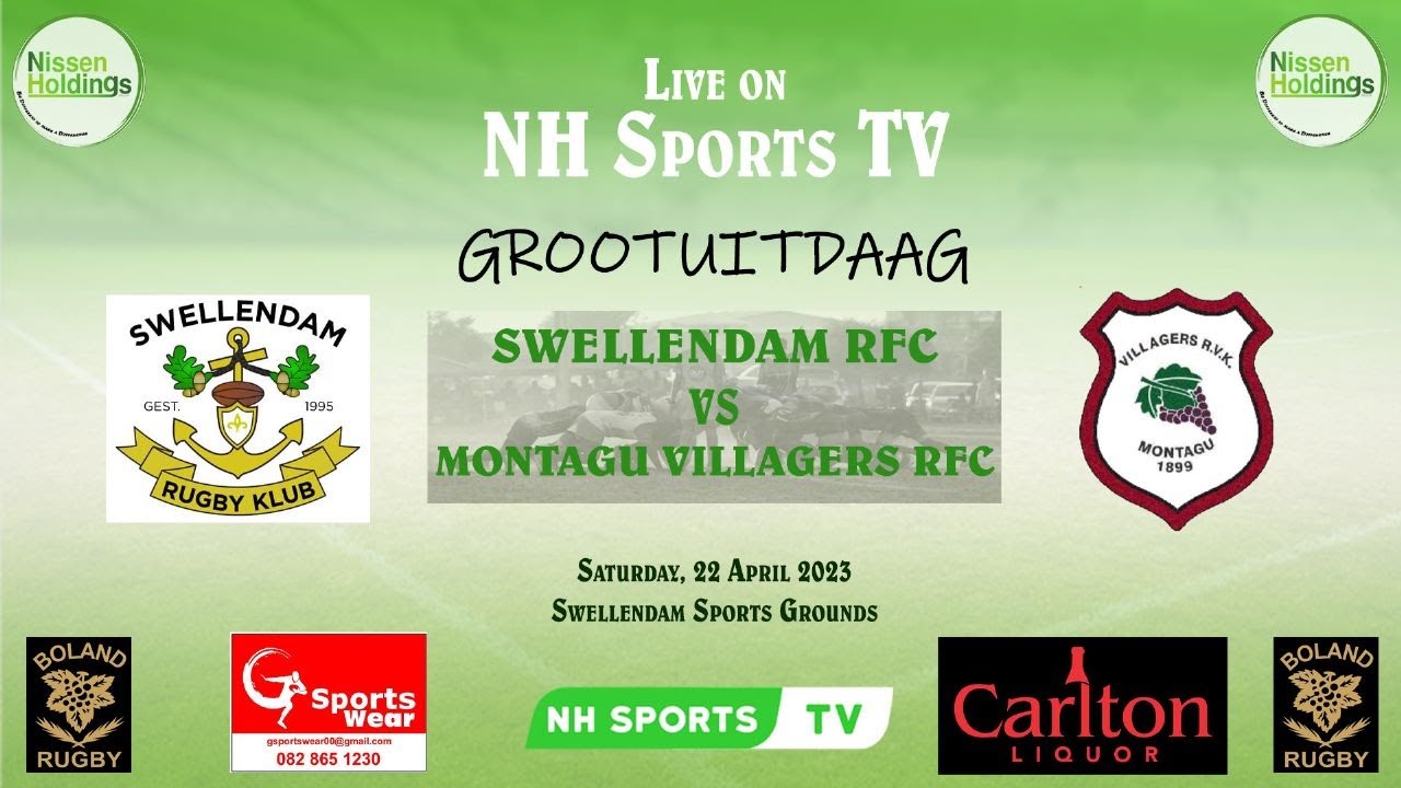 Highlights: Swellendam RFC vs Villagers Montagu RFC | Boland Grootuitdaag | 2023