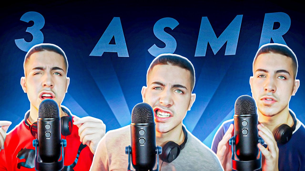 ASMR TRÊS ADLIPES FAZENDO SONS DE BOCA ATÉ *VOCÊ DORMIR*