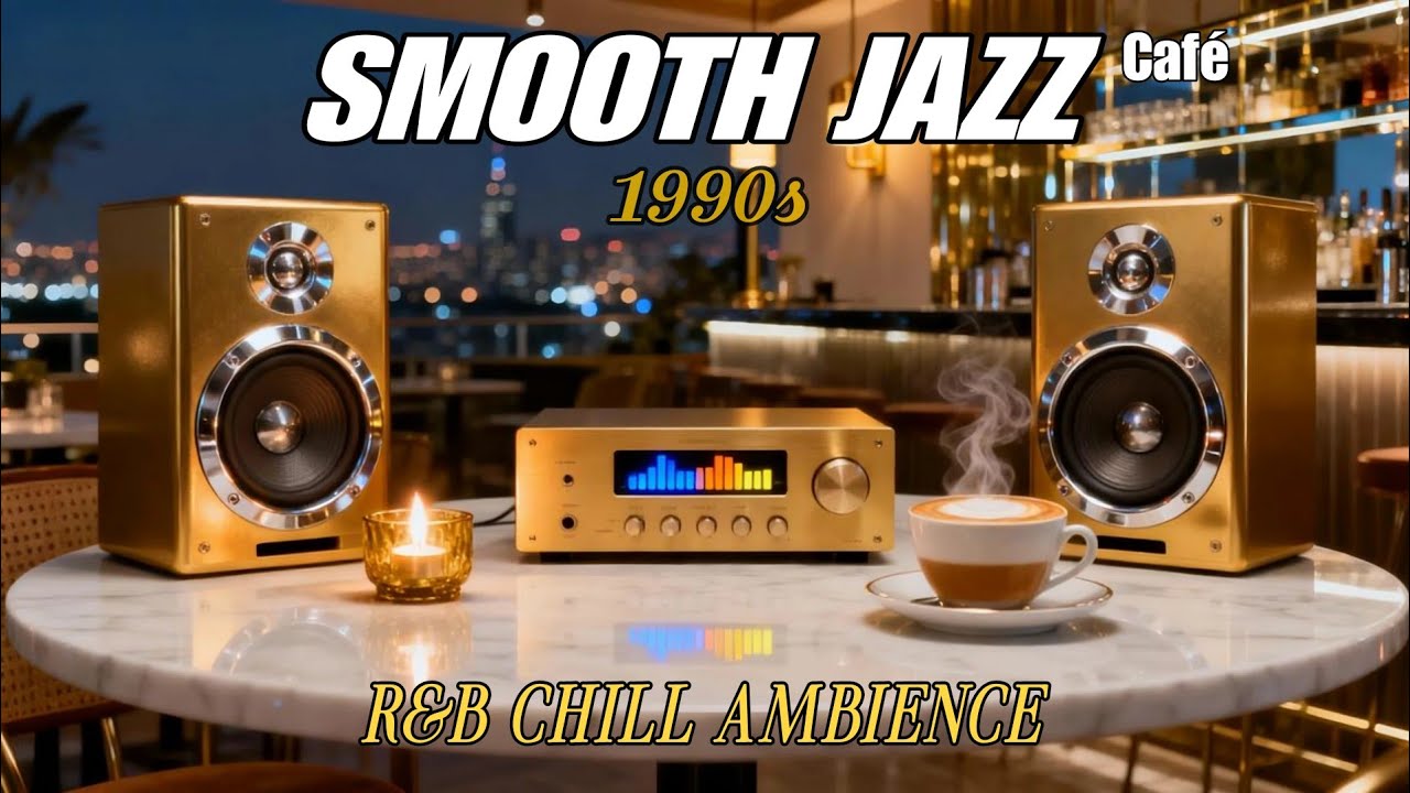 Smooth Jazz & Soulful R&B 1990s Café Ambience – Relax, Study, Work & Focus Worldwide