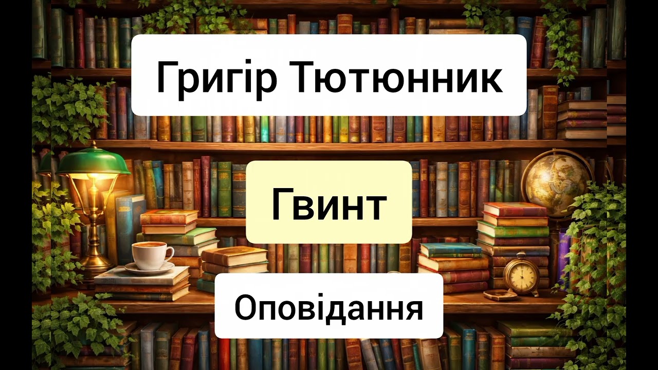 Гвинт - Григір Тютюнник - оповідання - аудіокниги українською
