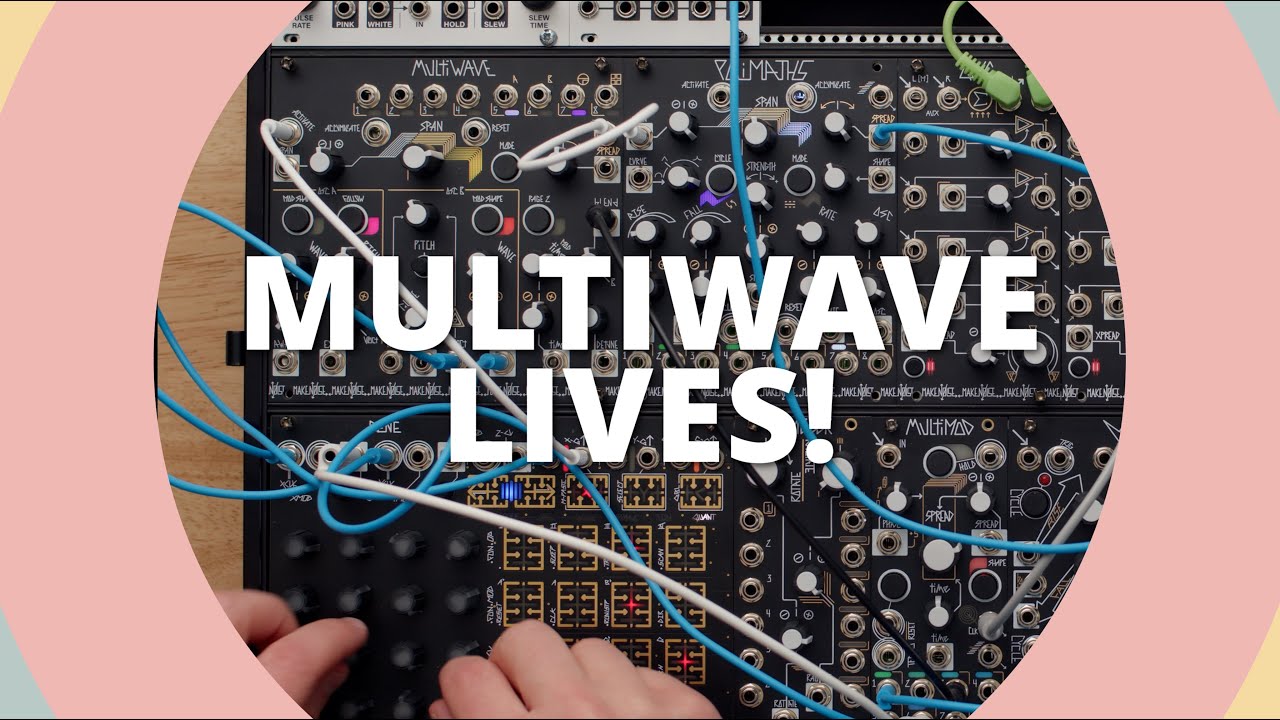 I caved and bought a MAKE NOISE Multiwave