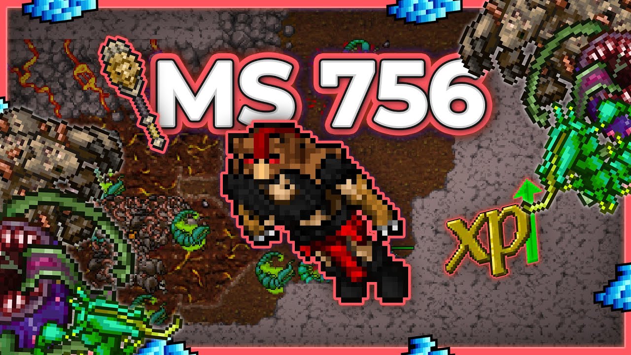 MS 756 Hunt Solo Antrum of the Fallen 2.6kk/h Raw + 1.75kk Profit - Tibia Hunt [13.22] #tibia