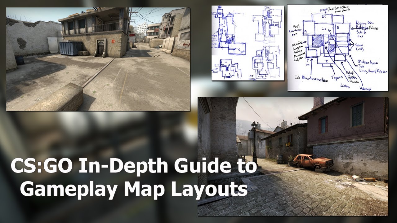 Complete In-Depth Guide to Designing Multiplayer Gameplay Map Layouts (CS:GO Used as Example)