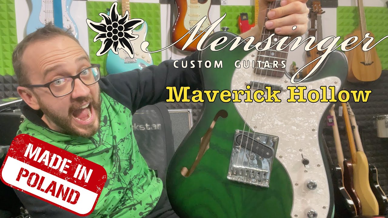 Mensinger Guitars: Maverick Hollow! Polski Tele, kt&oacute;rego chciałbym mieć!