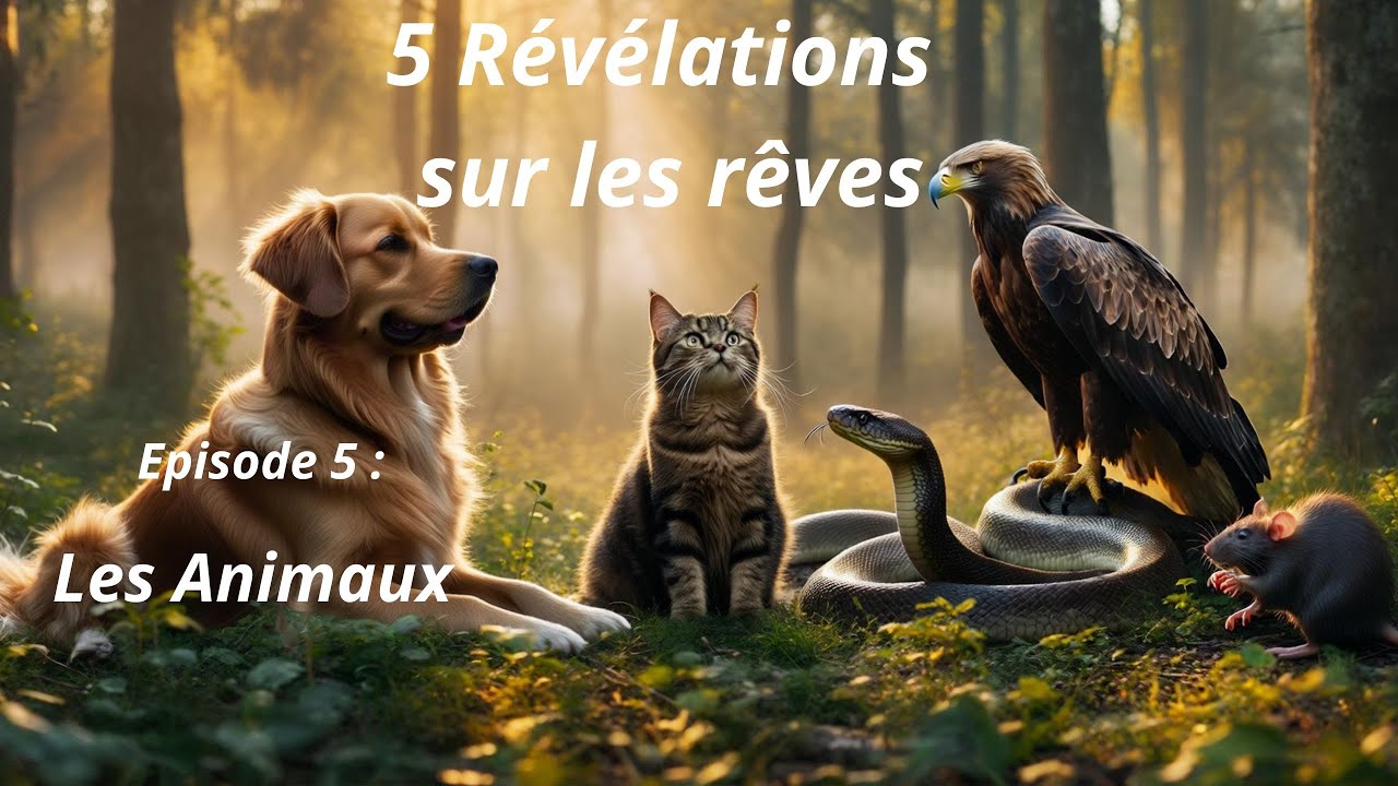 🐾 5 Révélations Mystiques sur les Animaux dans les Rêves | Leur message va te surprendre…