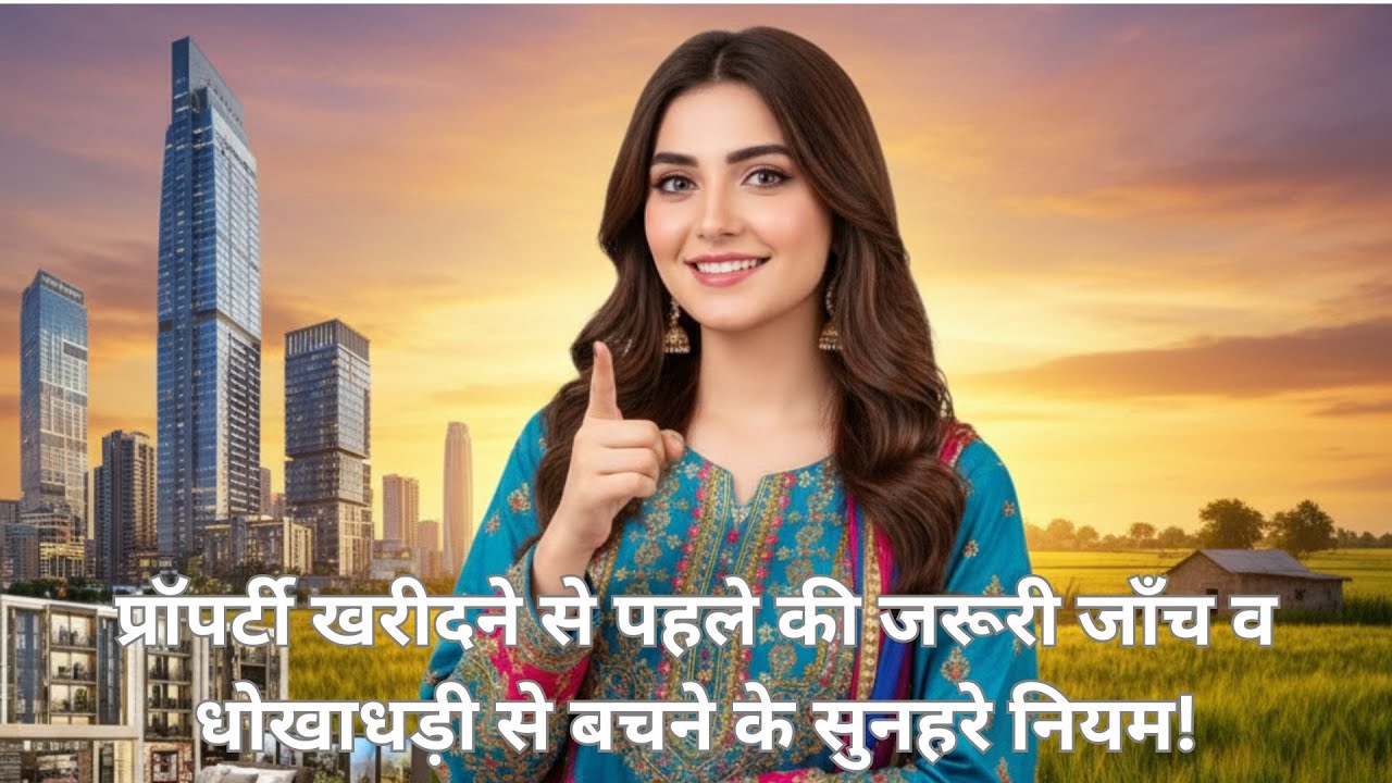 हरियाणा में प्रॉपर्टी खरीदने से पहले की जरूरी जाँच - धोखाधड़ी से बचने के सुनहरे नियम!