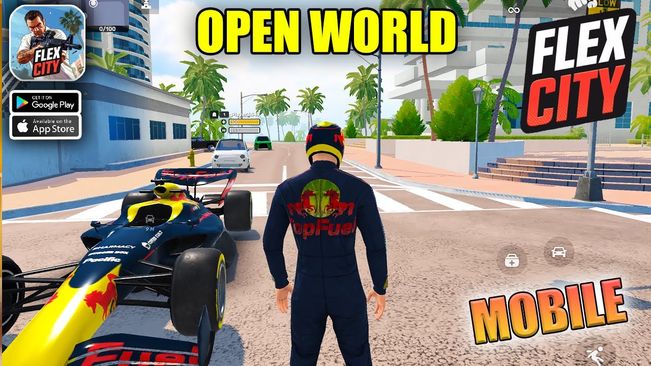 Flex City: Vice Online Open World Gameplay (iOS, Android)