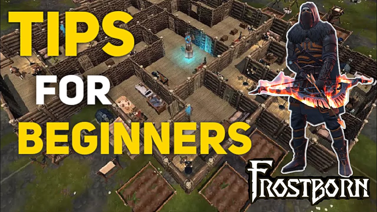 FROSTBORN | MOST IMPORTANT TIPS FOR BEGINNERS ! Frostborn: Co Op Survival