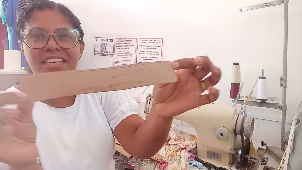 Mostrando a minha modelagem de vestido infantil que pretendo vender na shopee