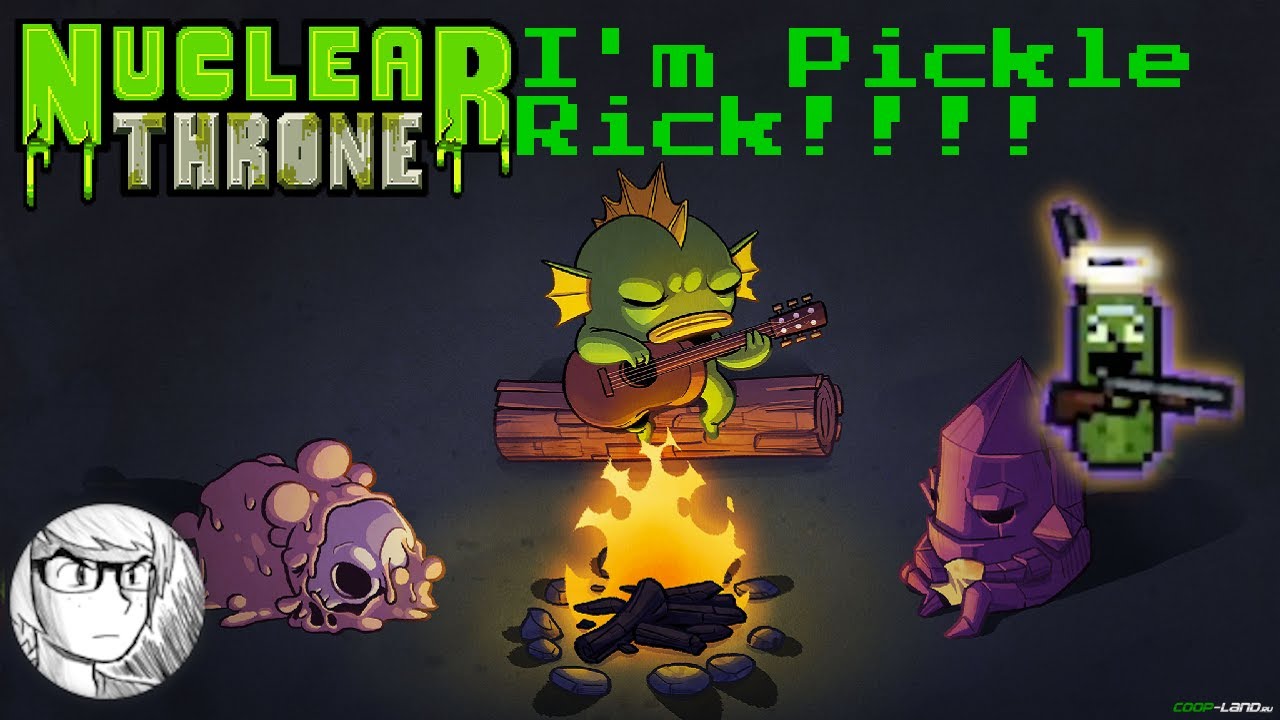 Nuclear Throne, but I'm Pickle Rick