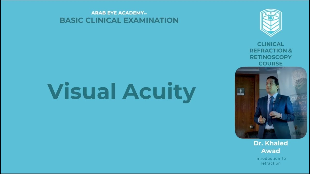 Lecture 1: Part 2 ,Visual Acuity