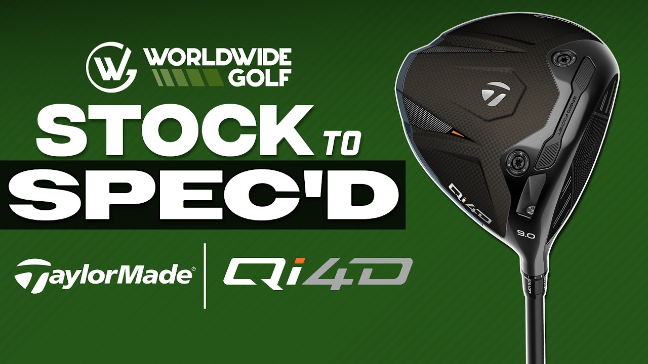 Создание идеального драйвера TaylorMade Qi4D | От стандартной комплектации до технической специфи...