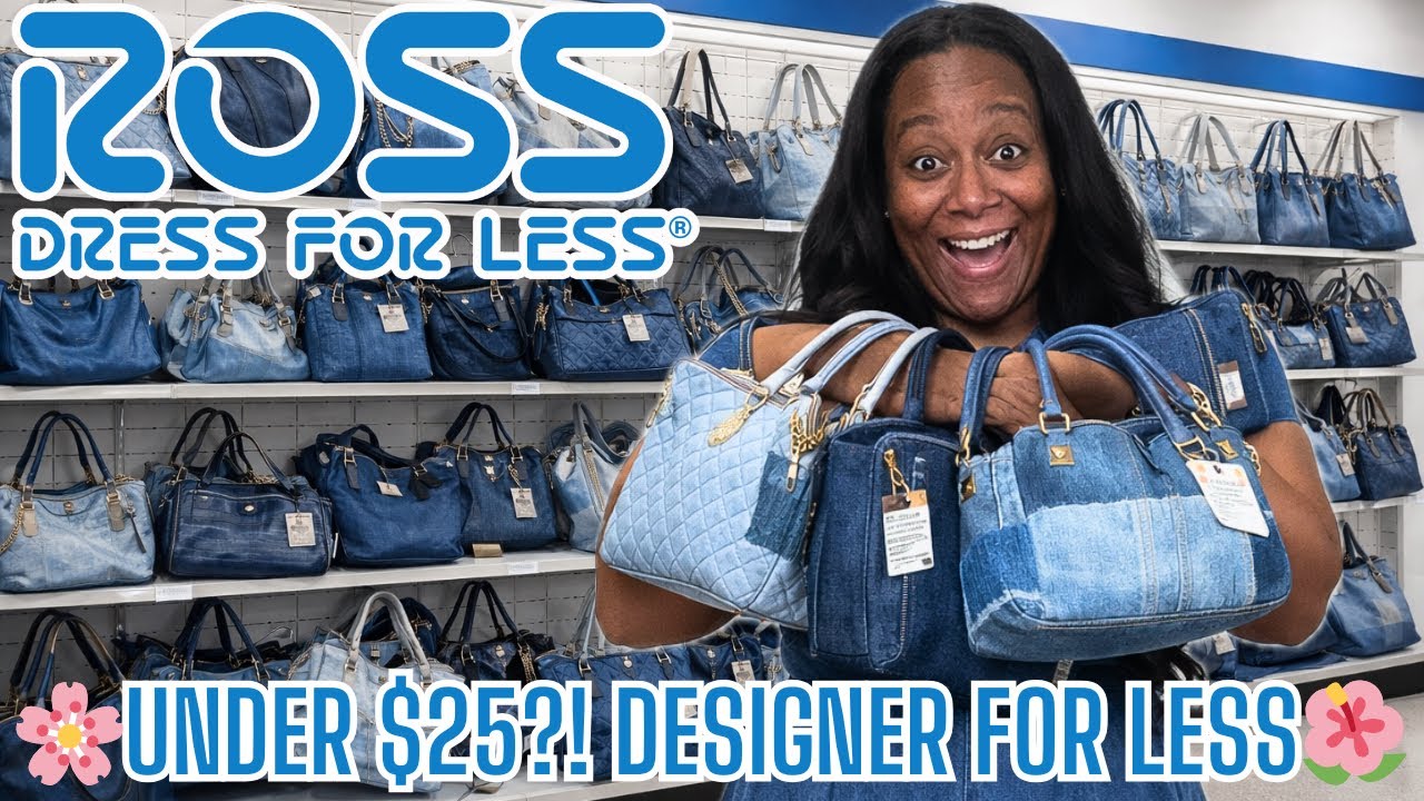 Ross Dress For Less Denim Handbags 2026 After Coach Sold Out Loved Denim Bag Drop