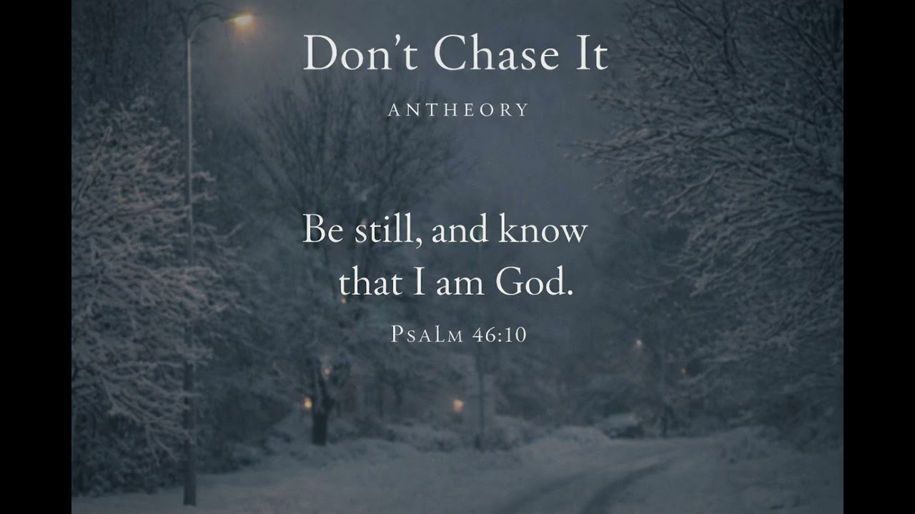 Don't Chase It - Antheory 