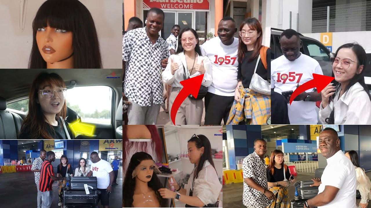 Funny 😄 Akrobeto is taking Ghana to international level 🇬🇭🌍as foreigners come to visit him 🤣🤣❤️🙏✈️