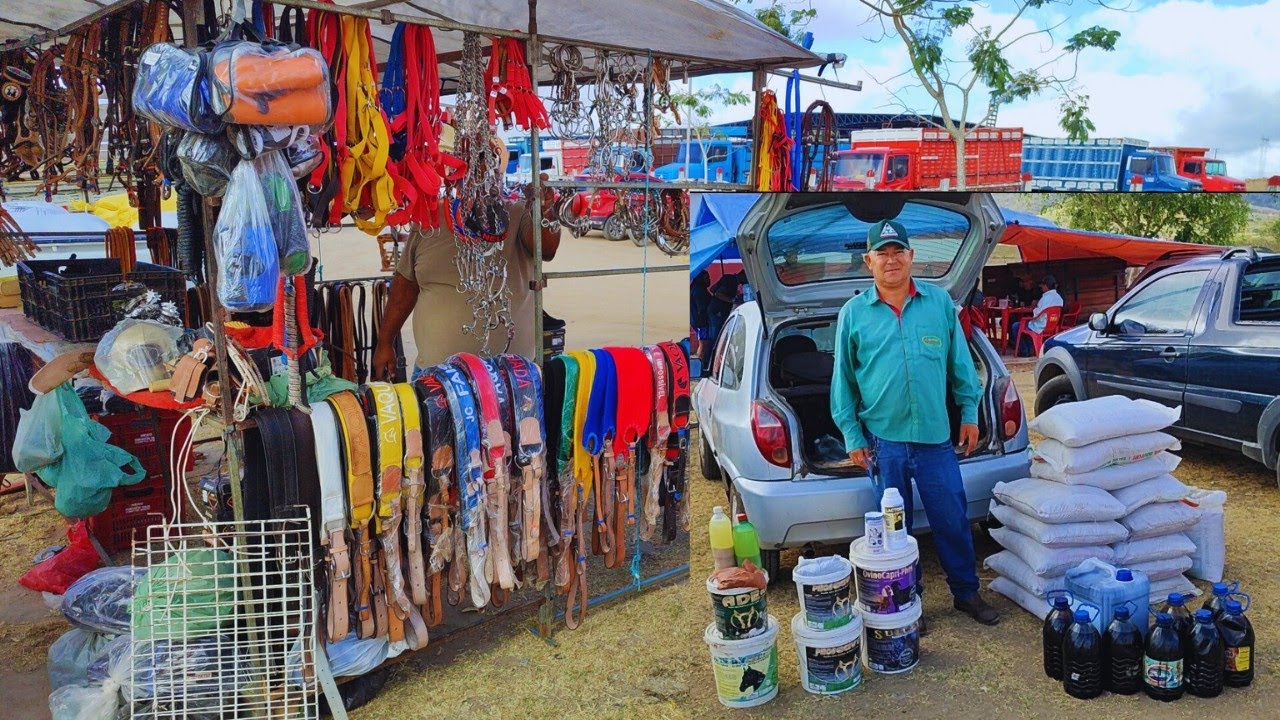 Feira de ração, melaço e produto pra vaquejada São João-PE 09-12-24
