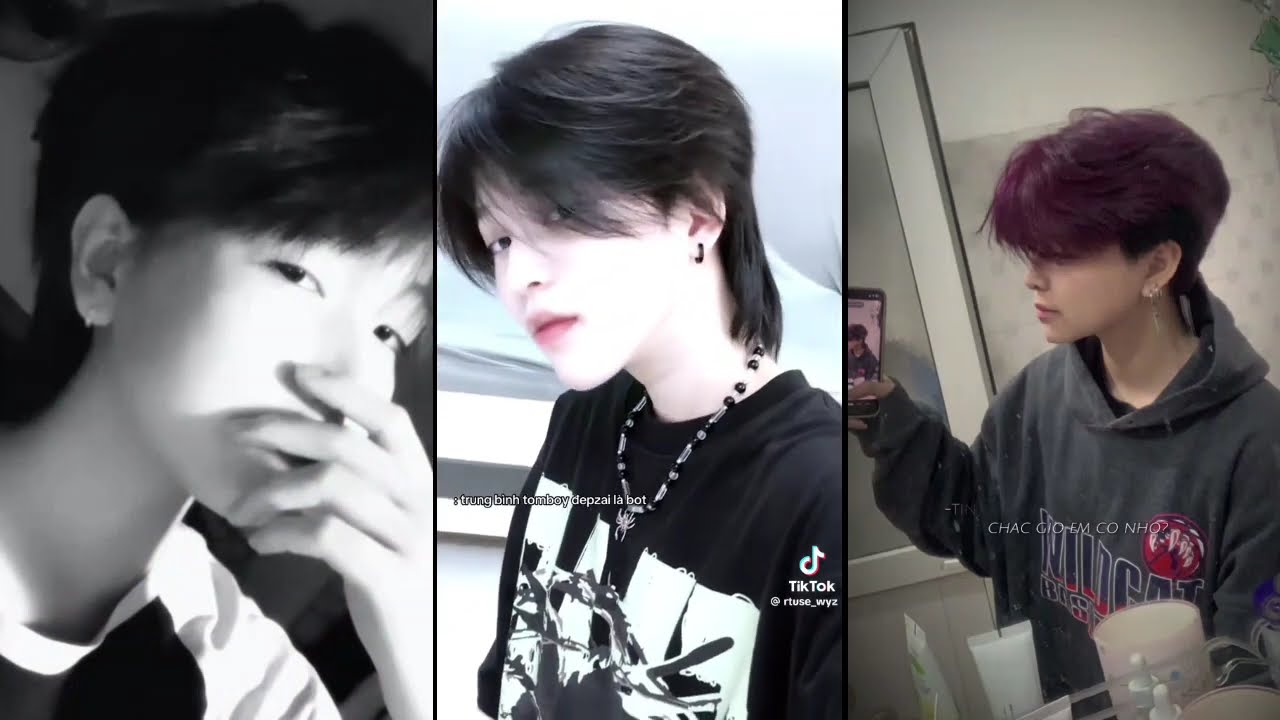 [Tổng hợp tiktok] Tomboy+mullet,Mê cựcc kìii😻#tomboy