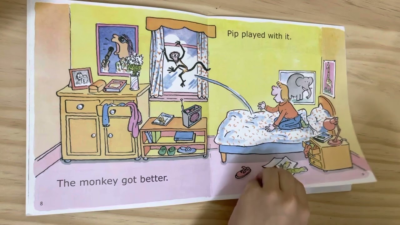 Pip and the Little Monkey -Oxford reading tree 3-30