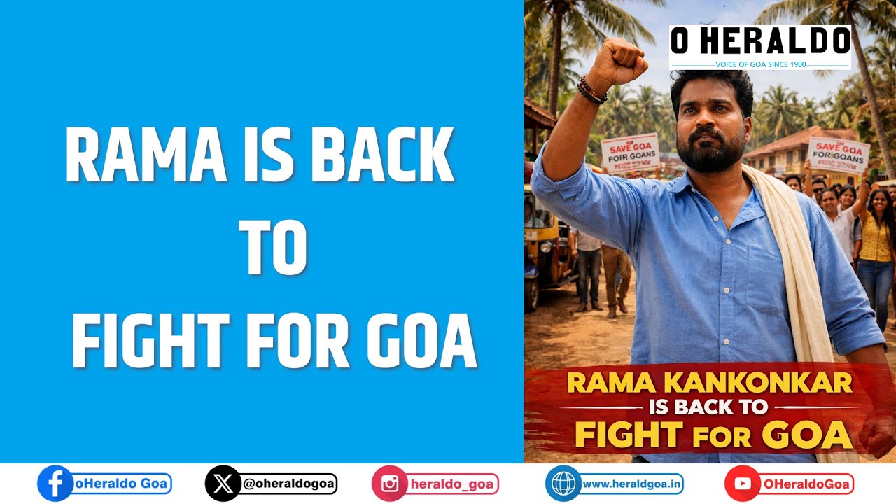 Rama Kankonkar is back and Fighting for Goa