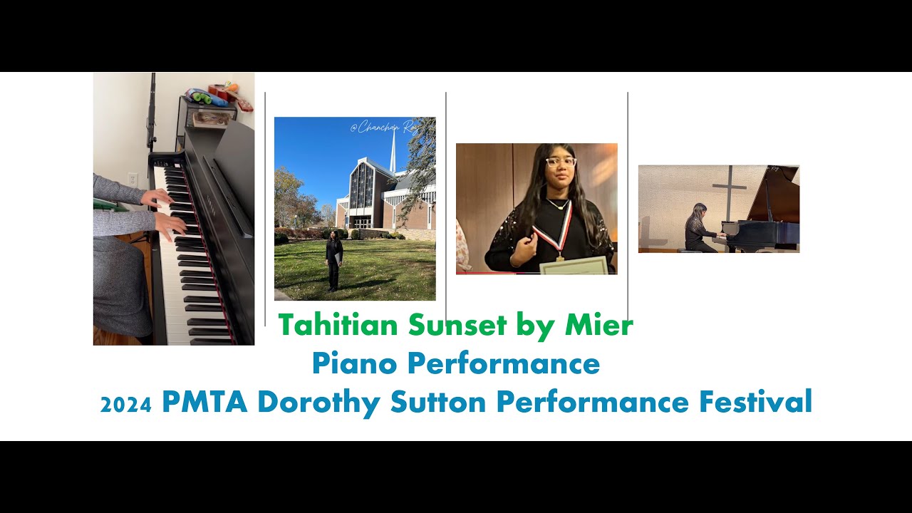 Tahitian Sunset by Mier: 2024 PMTA Dorothy Sutton Performance Festival