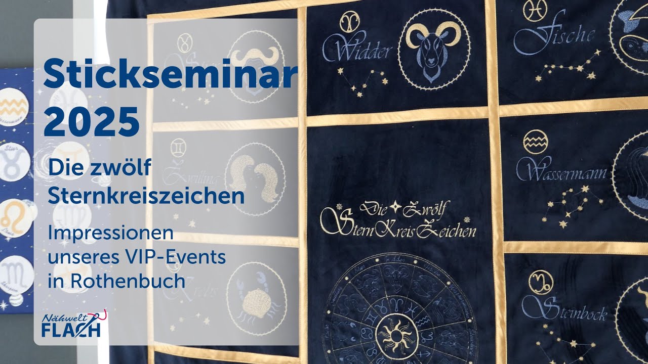 Impressionen Stickseminar 2025 