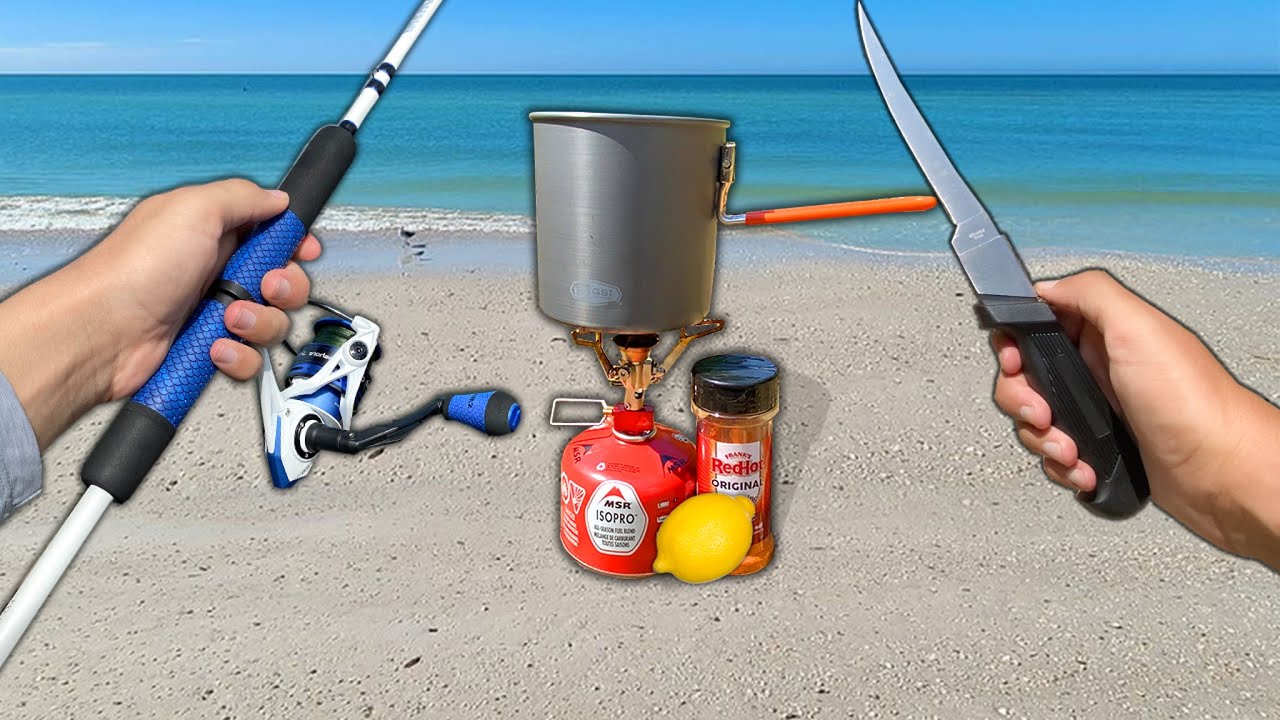 Eating ONLY What I Catch for 24 Hours (Florida Fishing)