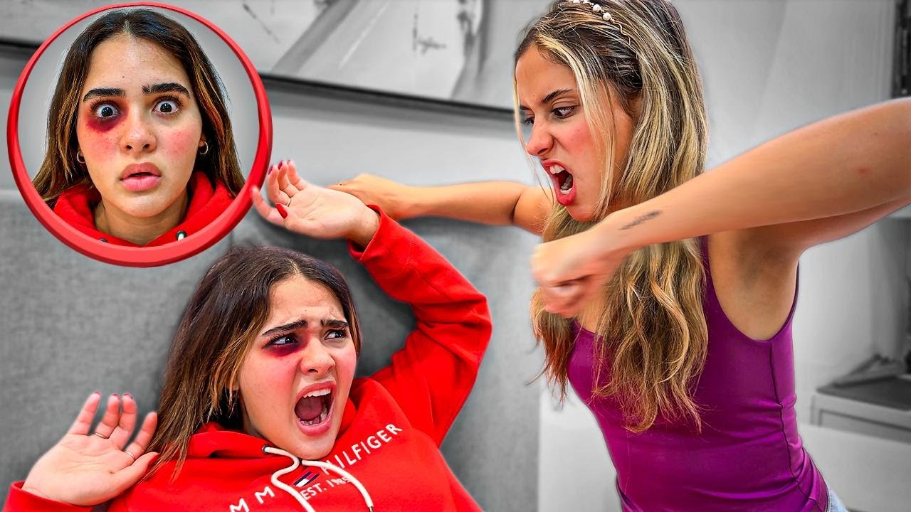LORRAYNE E MARIA BRIGARAM FEIO E SE MACHUCARAM 😱😱😱