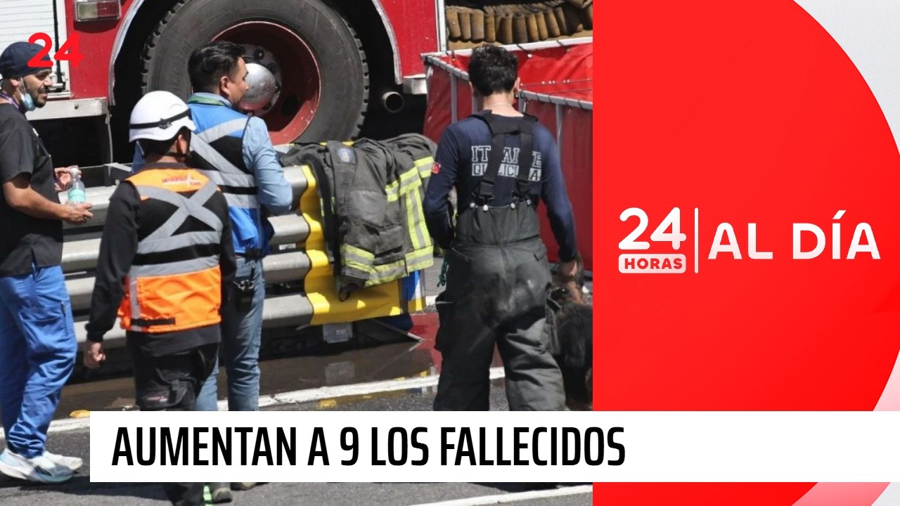 Aumentan a 9 las víctimas fatales por explosión de camión de gas en Renca | 24 Horas TVN Chile